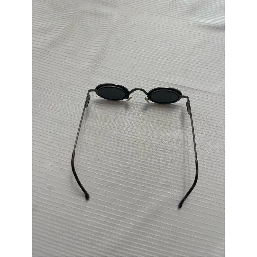 Hiromichi Nakano Oval Vintage Designer Sunglasses HN-307 37 31 140 Rare